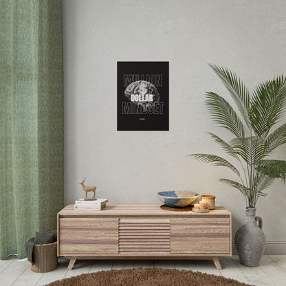 YHGM Million Dollar Mindset rolled wall art poster, photo 10